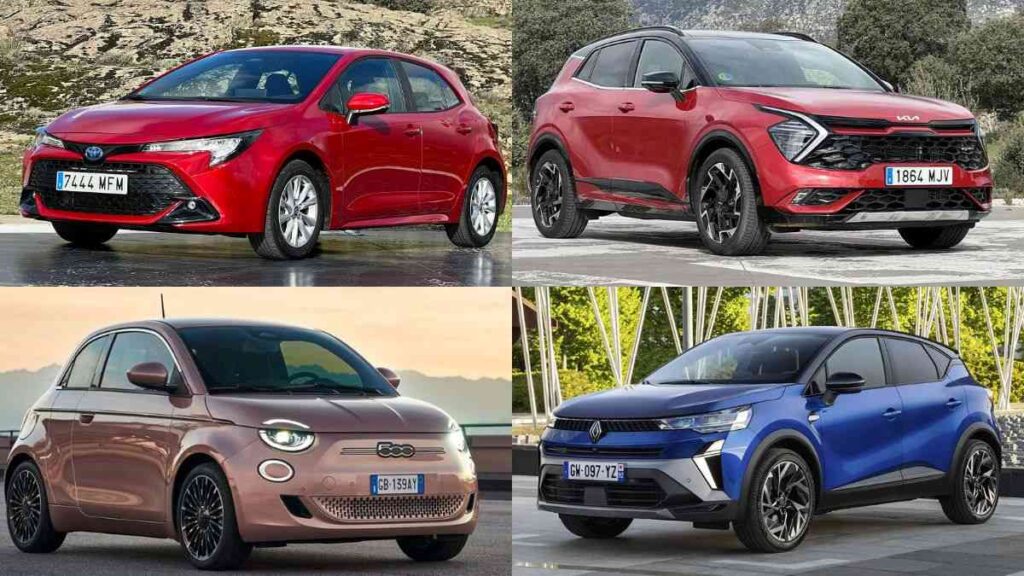 coches híbridos más vendidos en junio de 2024