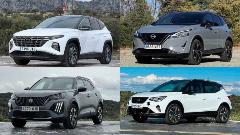 Los 20 SUV urbanos y SUV compactos más vendidos de España hasta junio de 2024