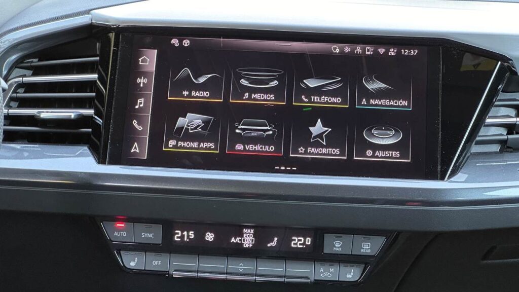 Audi Q4 pantalla central