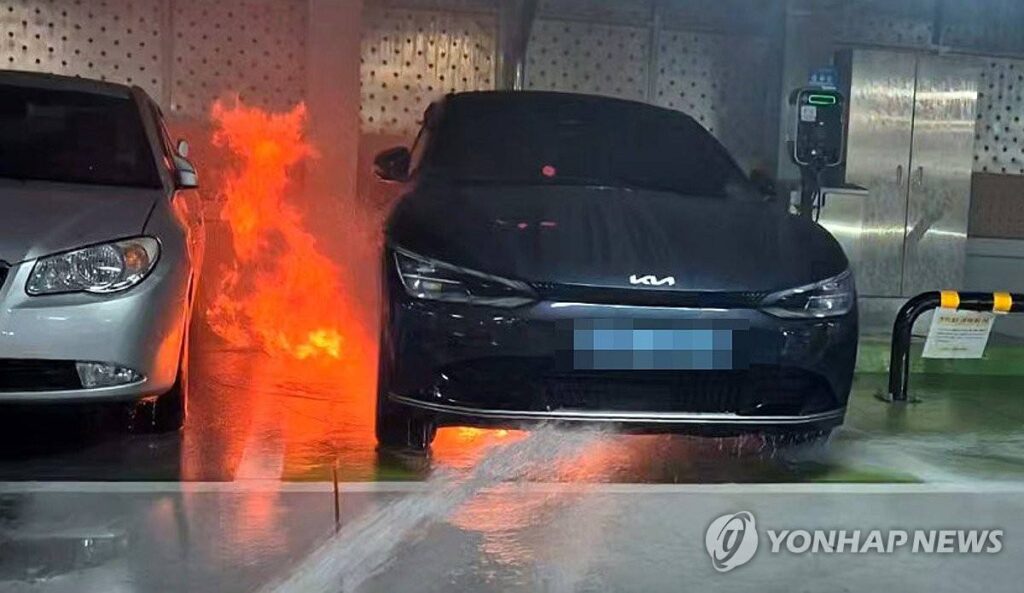Incendios Kia EV6 corea