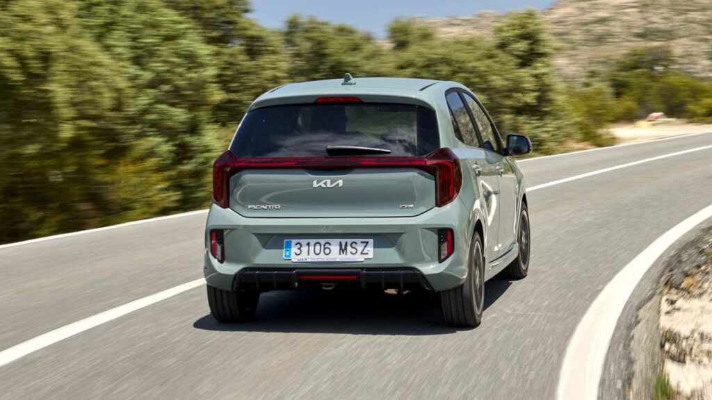 kia Picanto vista trasera