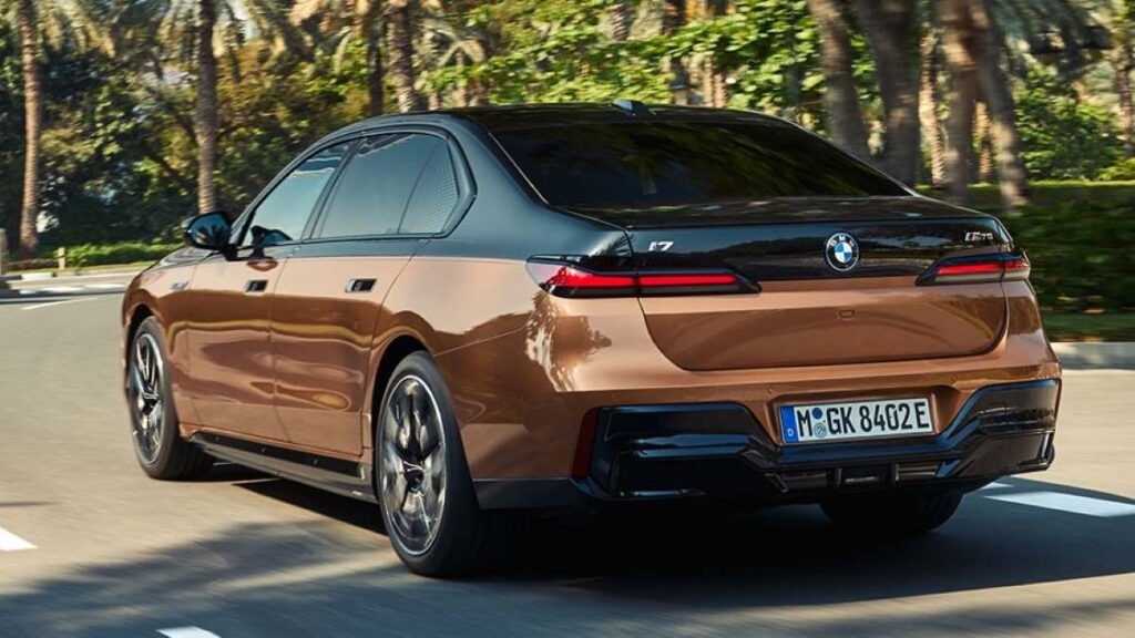BMW i7 de Mbappé