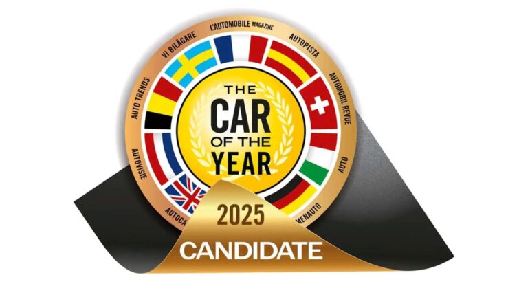 Candidatos Coche del Año en Europa 2025