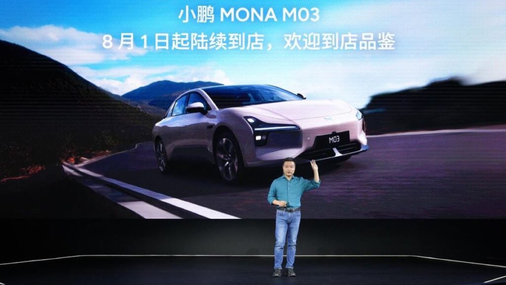 Xpeng Mona M03 autonomía