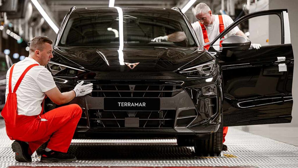 El Cupra Terramar comienza su producción en la planta de Audi de Hungría