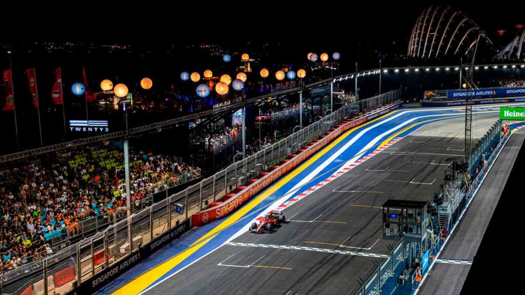 Horarios del GP de Singapur de F1 y dónde verlo en TV