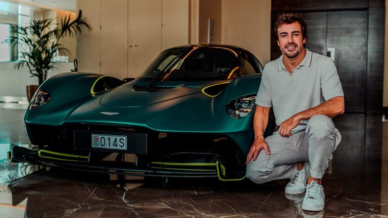 La nueva adquisición de Fernando Alonso lleva el sello Aston Martin