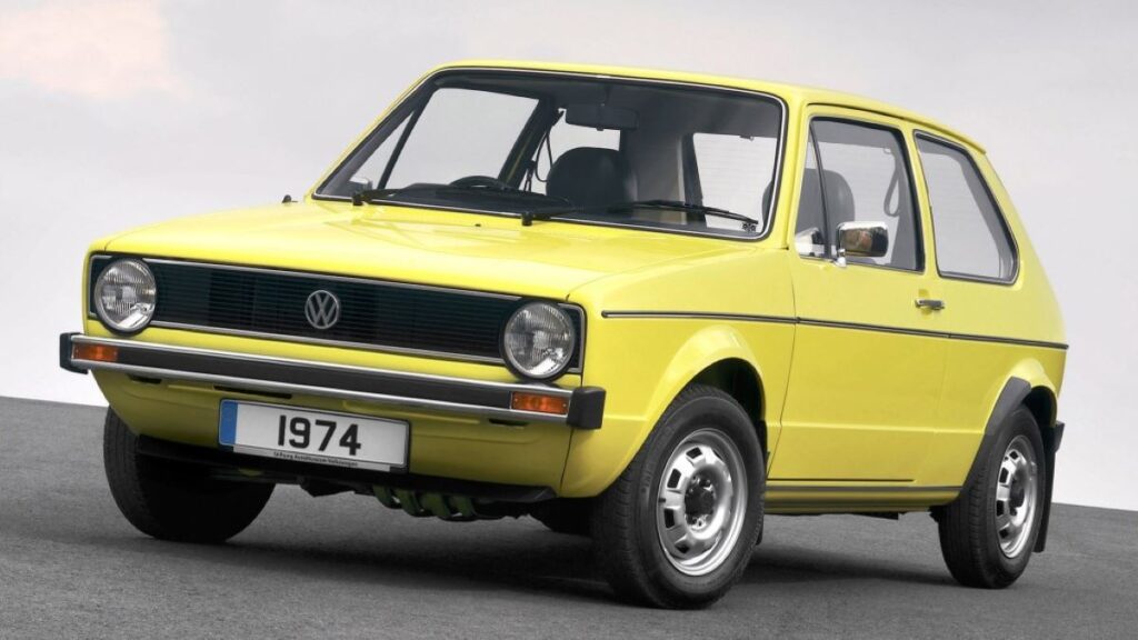volkswagen golf 3 puertas anos 70