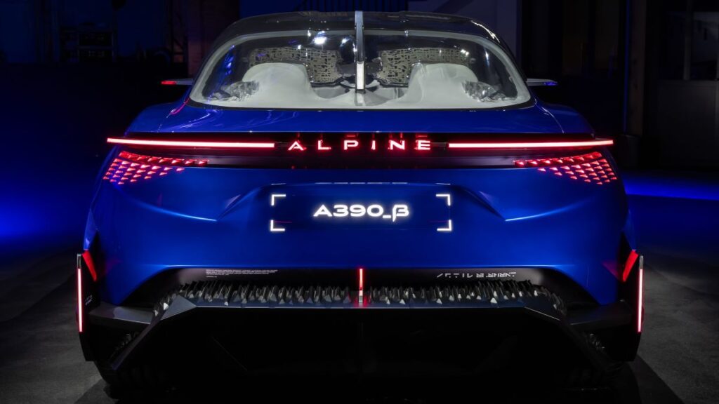 Alpine-A390- trasera
