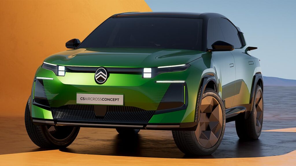 Citroën C5 Aircross Concept: la nueva generación se asoma en el Salón del Automóvil de París 2024