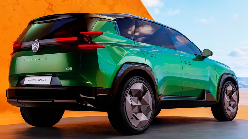 Citroën C5 Aircross Concept: la nueva generación se asoma en el Salón del Automóvil de París 2024