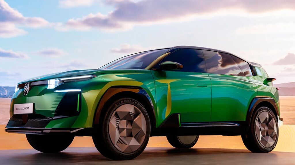 Citroën C5 Aircross Concept: la nueva generación se asoma en el Salón del Automóvil de París 2024