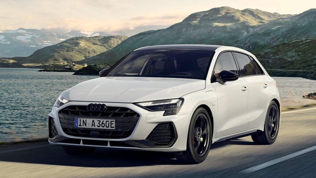 El nuevo Audi A3 Sportback TFSIe evoluciona la gama híbrida enchufable con más potencia y autonomía eléctrica
