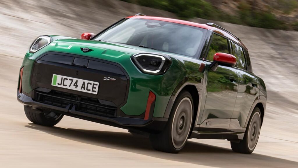 MINI Aceman Jhon Cooper Works 2025: un crossover eléctrico deportivo que marca la diferencia