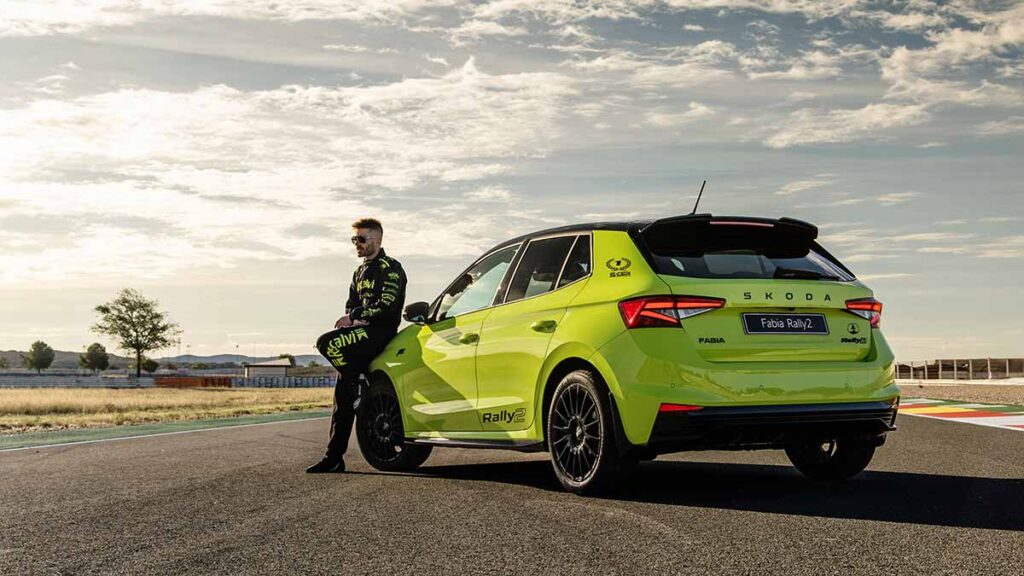 Skoda Fabia Rally2 Cohete Suárez