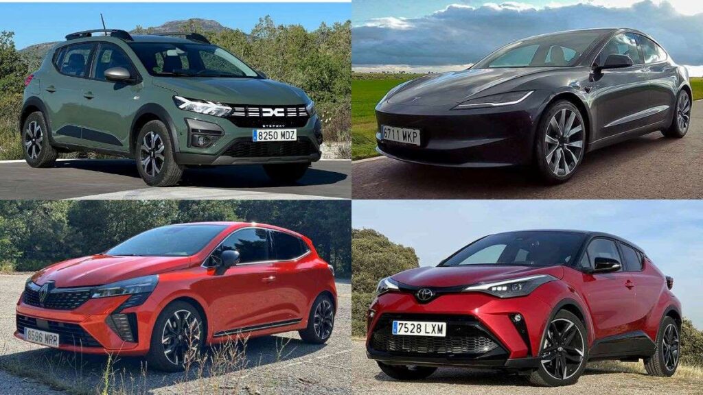 coches más vendidos septiembre de 2024