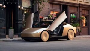 el taxi autonomo tesla cybercab