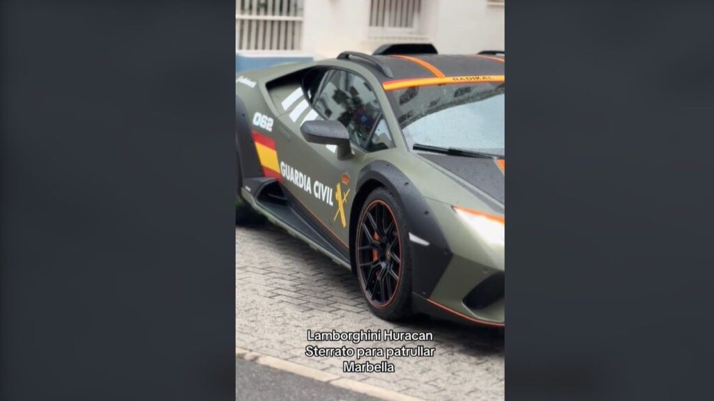 Lamborghini Huracán Guardia Civil
