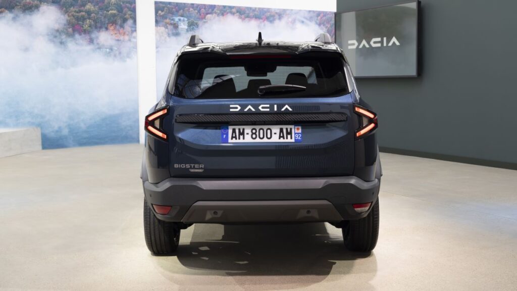 trasera Dacia Bigster