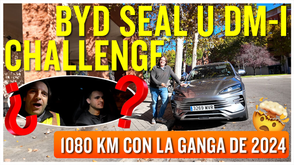 BYD Seal U DM-i: 1.080 kilómetros de autonomía sin repostar en un SUV híbrido enchufable