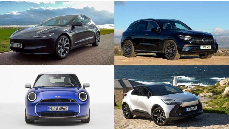 coches eléctricos e híbridos enchufables más vendidos octubre 2024