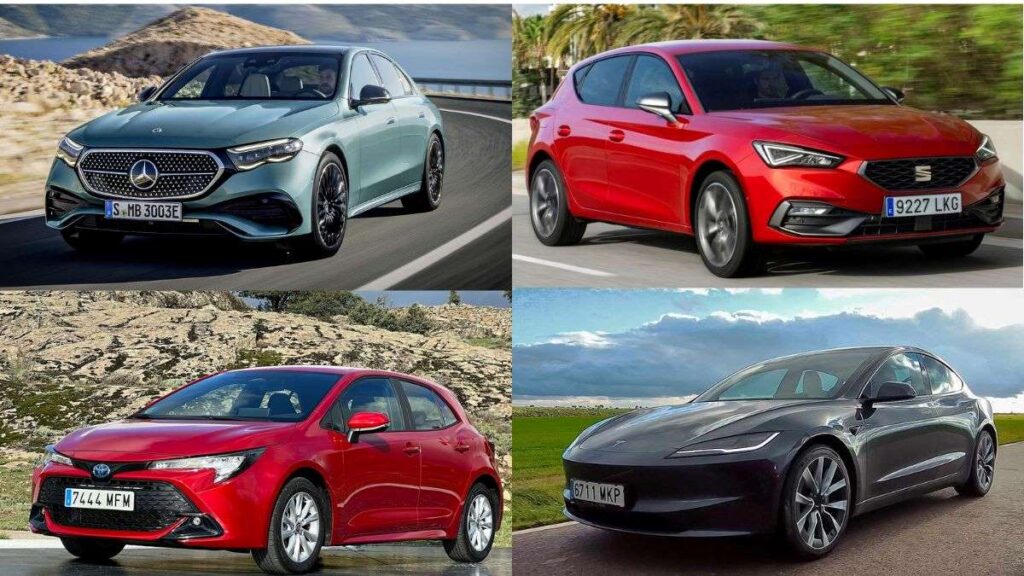 compactos y berlinas más vendidos hasta octubre 2024