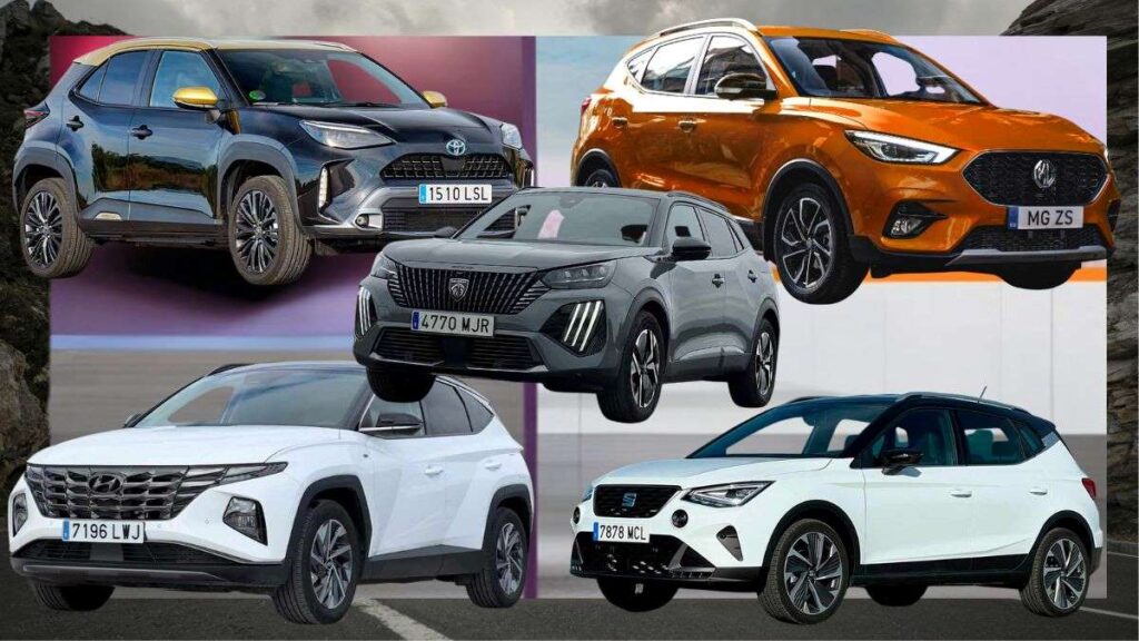 SUV urbanos y compactos más vendidos octubre 2024
