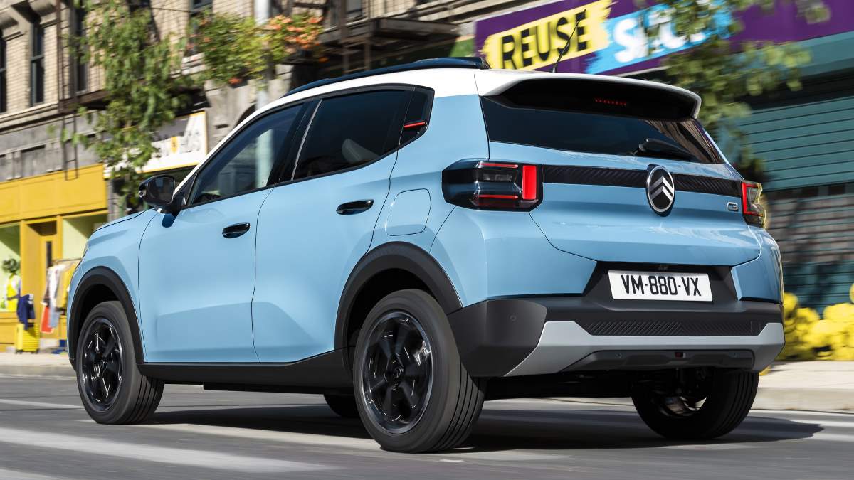 Citroen C3 hibrido trasera