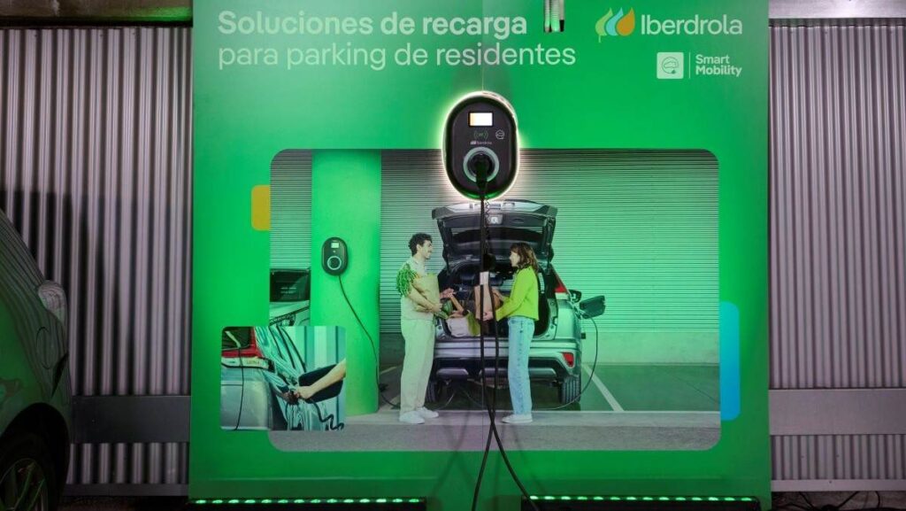 Iberdrola recarga coches eléctricos parking de residentes