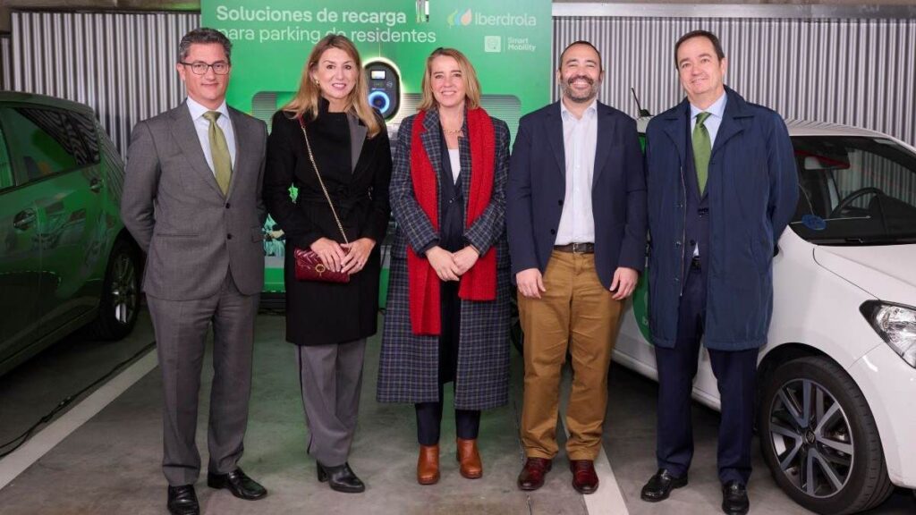 Iberdrola recarga coches eléctricos parking de residentes