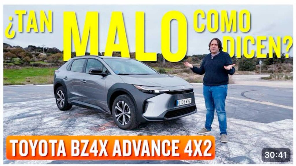Toyota bZ4X apertura