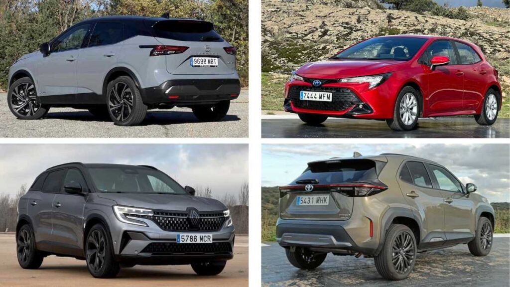 coches híbridos más vendidos noviembre 2024