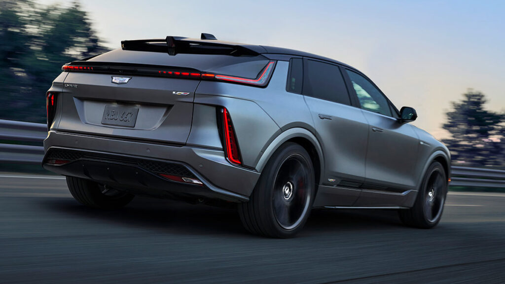 Cadillac LYRIQ-V: el SUV eléctrico más rápido de la historia de la marca