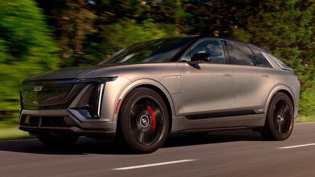 Cadillac LYRIQ-V: el SUV eléctrico más rápido de la historia de la marca