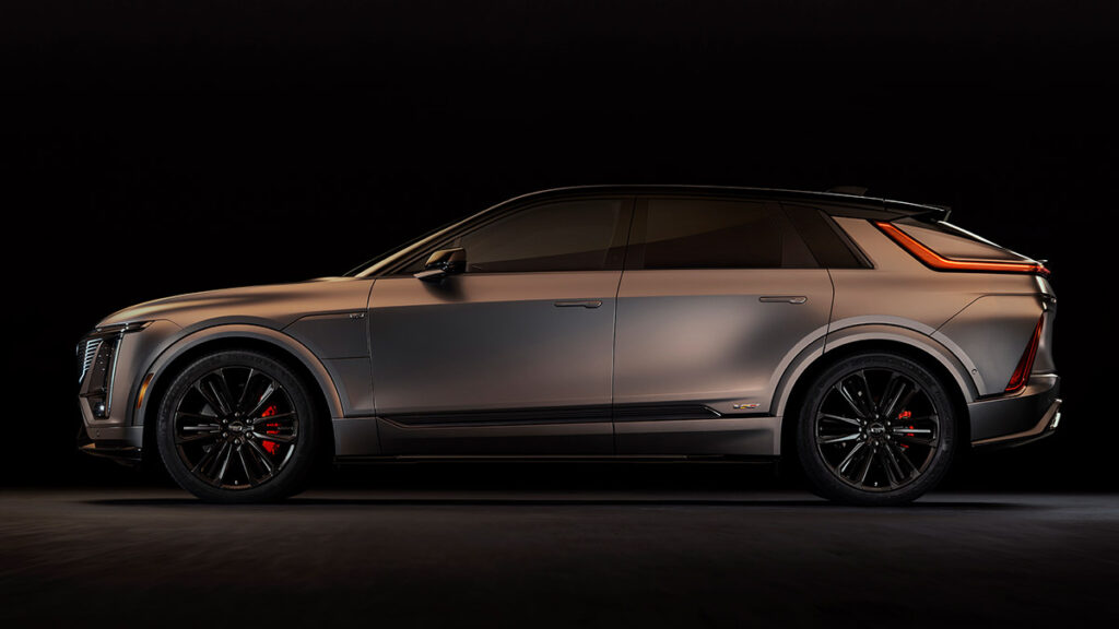 Cadillac LYRIQ-V: el SUV eléctrico más rápido de la historia de la marca