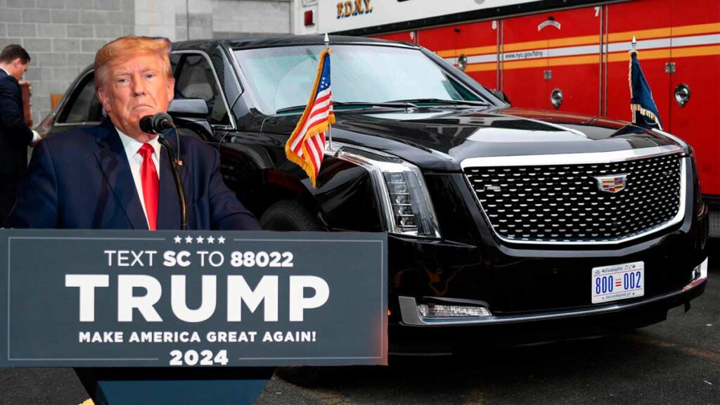 'La Bestia': el coche oficial de Trump, un búnker sobre ruedas que recupera con su toma de posesión