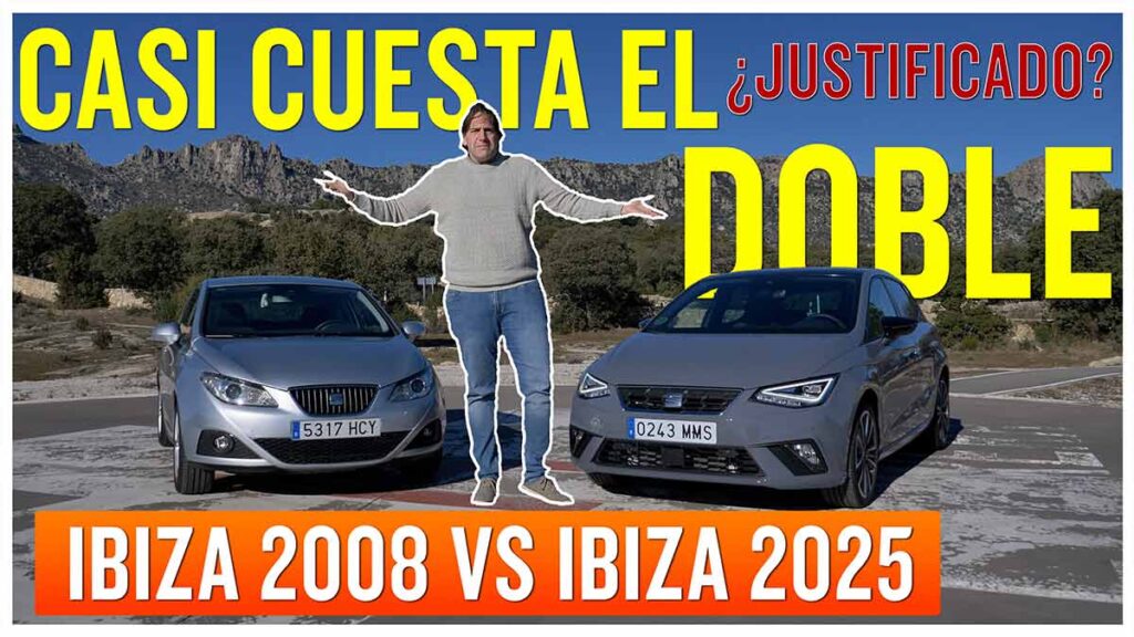 Seat Ibiza 2008 vs Seat Ibiza 2025