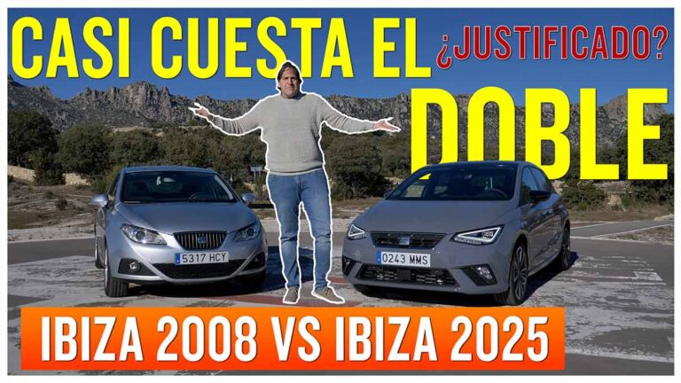 Seat Ibiza 2008 vs Seat Ibiza 2025