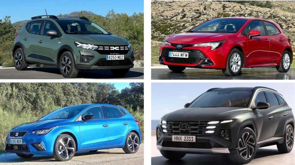 coches más vendidos en España en 2024