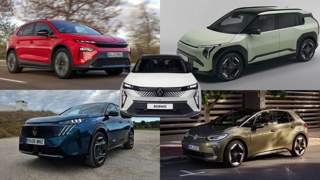 5 coches eléctricos familiares