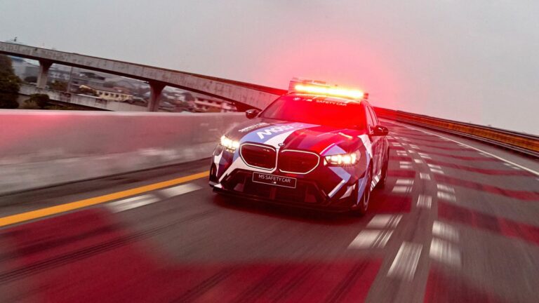 BMW M5 Safety Car portada