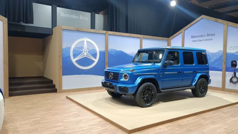 Mercedes G 580 Madrid Fashion Week 2025