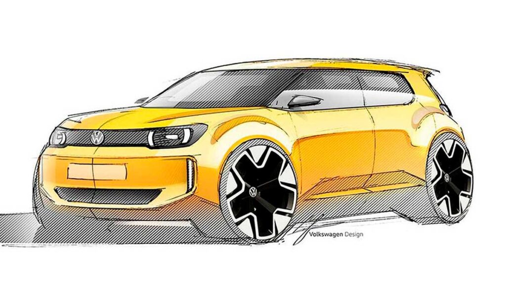 Volkswagen ID.1: el boceto que promete revolucionar la movilidad eléctrica