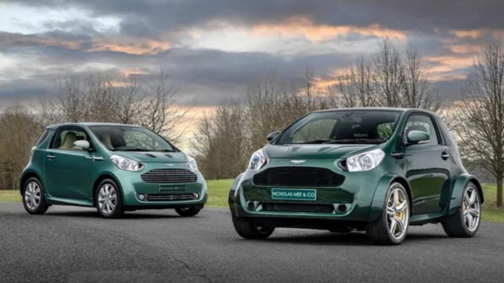 Aston Martin Cygnet comparativa