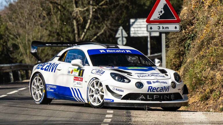 Rally La Llana 2025: carrerón y victoria de Jorge Cagiao con su Alpine