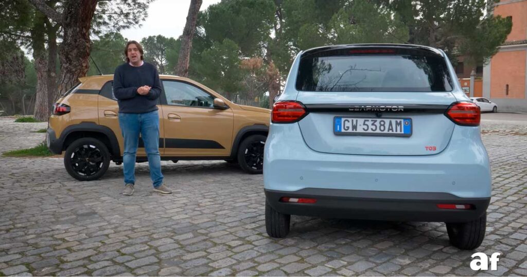 Comparativa Leapmotor T03 - Dacia Spring