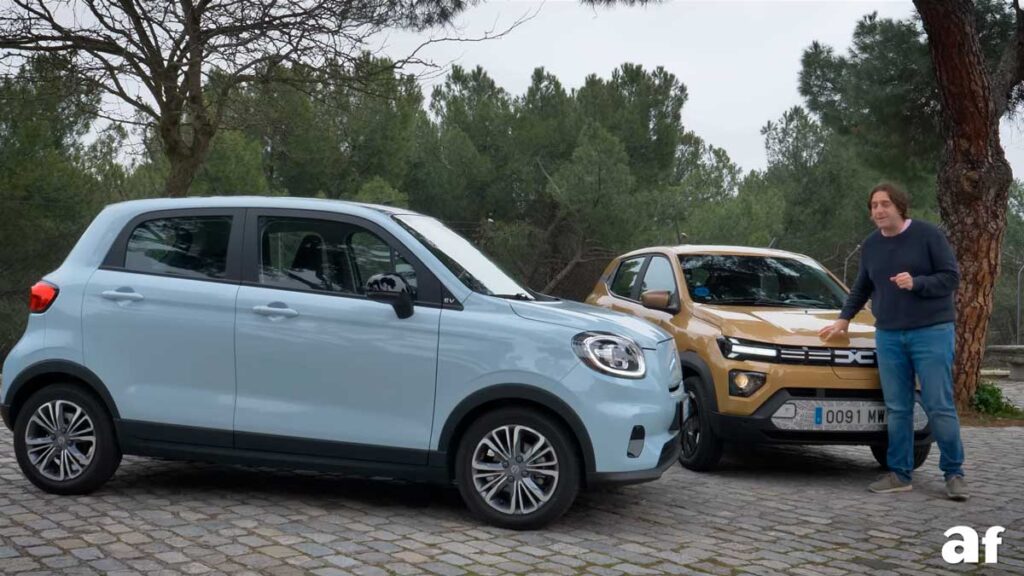 Comparativa Leapmotor T03 - Dacia Spring