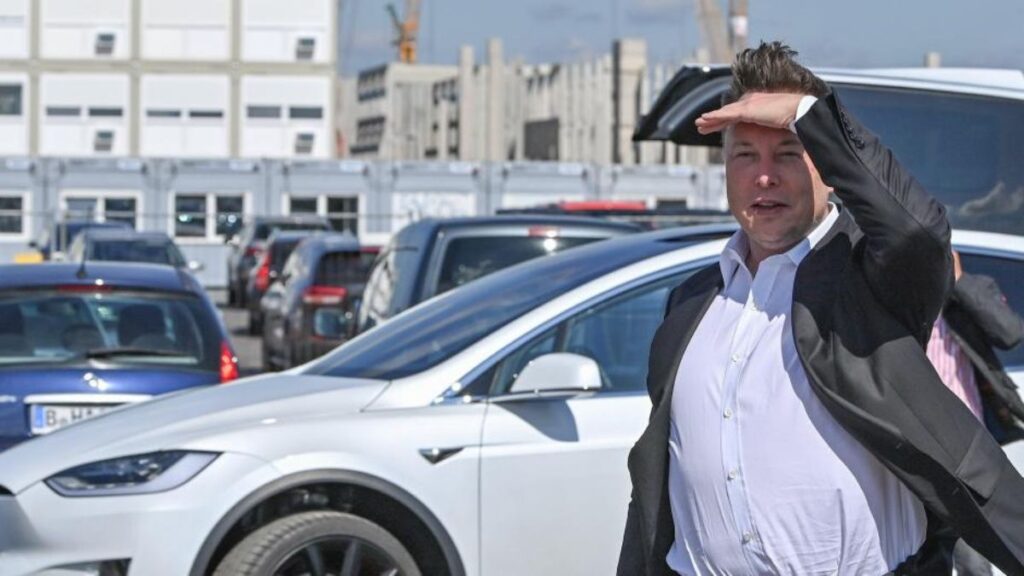 Elon Musk planta Tesla