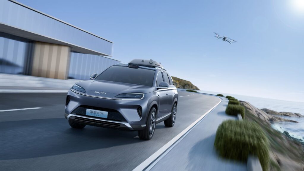 BYD DJI drones