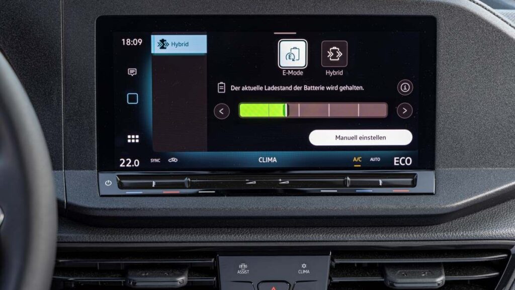 VW Caddy Hybrid
